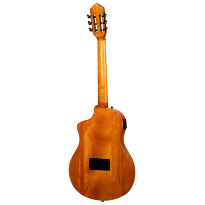 ORTEGA TourPlayer Series 4/4 size Nylon String Guitar 6-String + Pro Gig Bag