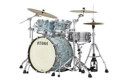 TAMA Starclassic Maple Duracover Wrap Shell Kit 4 teilig - Sky Blue Swirl/Chrom HW