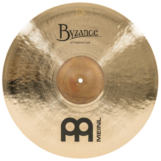 MEINL Cymbals Byzance Brilliant Polyphonic Crash - 18"