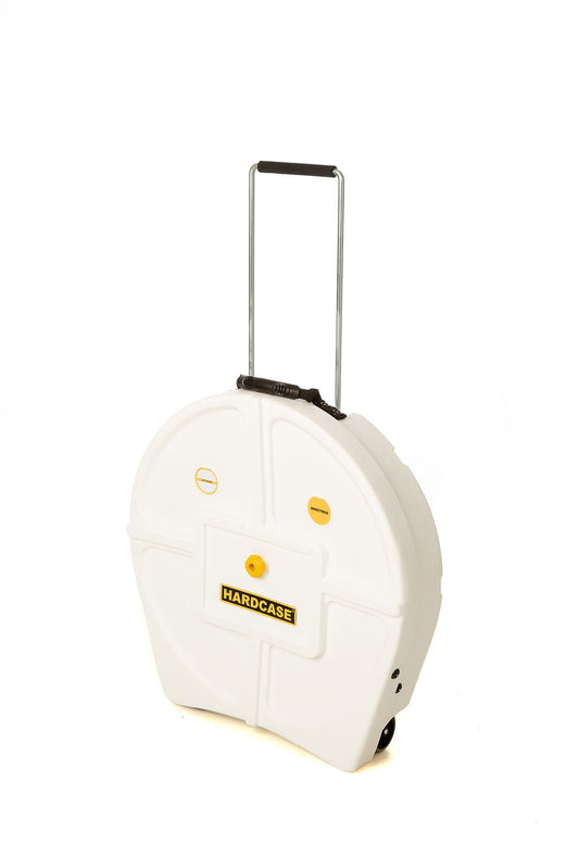 HARDCASE Cymbal Trolley-Case 22" für 9 Becken - White