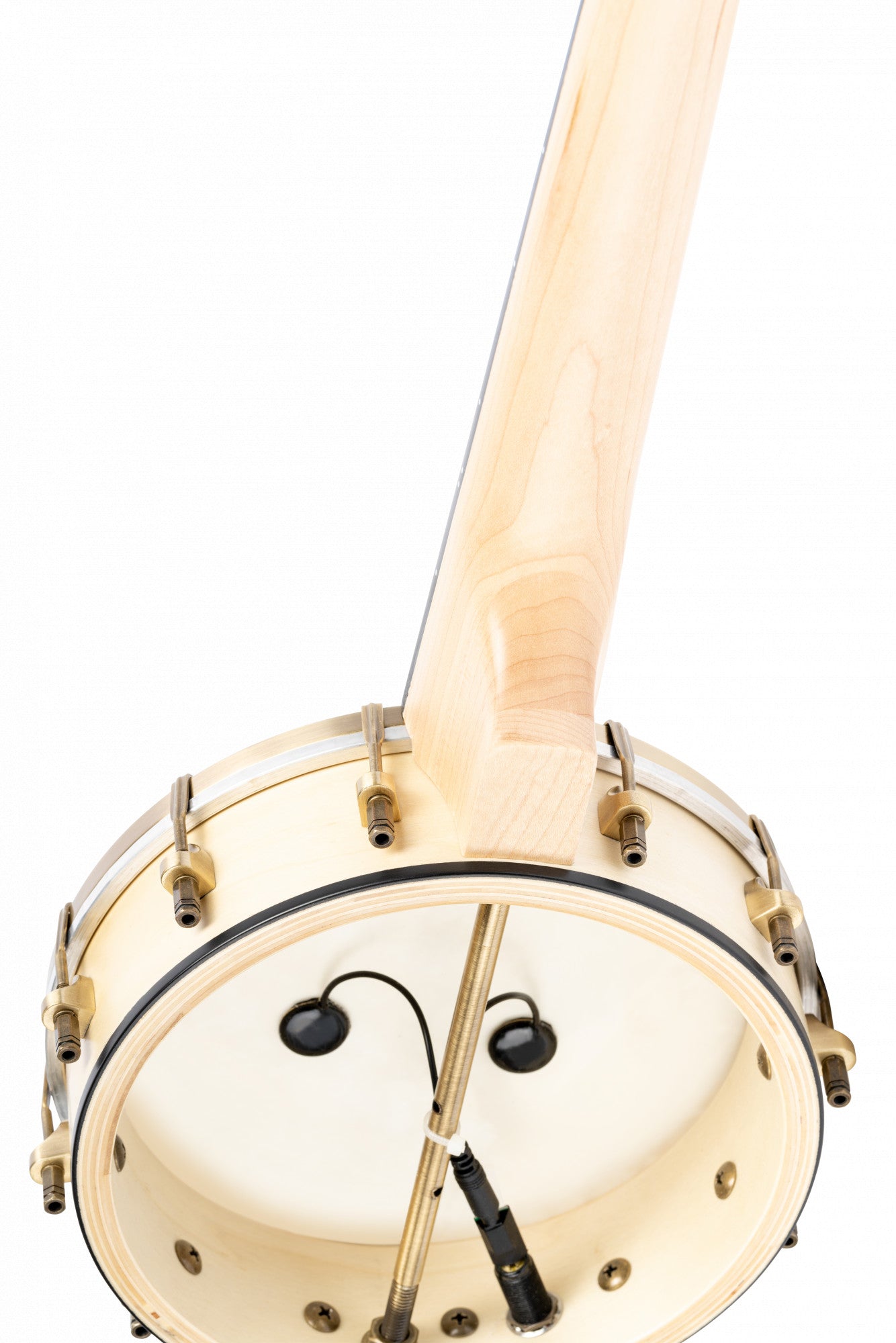 ORTEGA Banjolele Serie Konzert Ukulele 4 String Lefty - Maple Natural + Bag