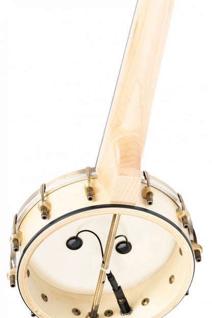 ORTEGA Banjolele Serie Konzert Ukulele 4 String Lefty - Maple Natural + Bag