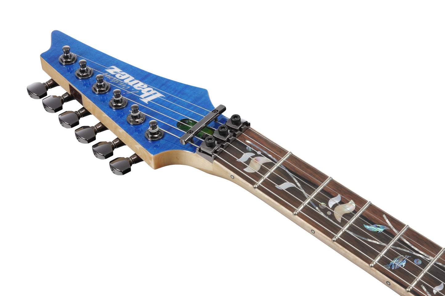IBANEZ j.custom RG E-Gitarre 6-String - Royal Blue Sapphire + Koffer