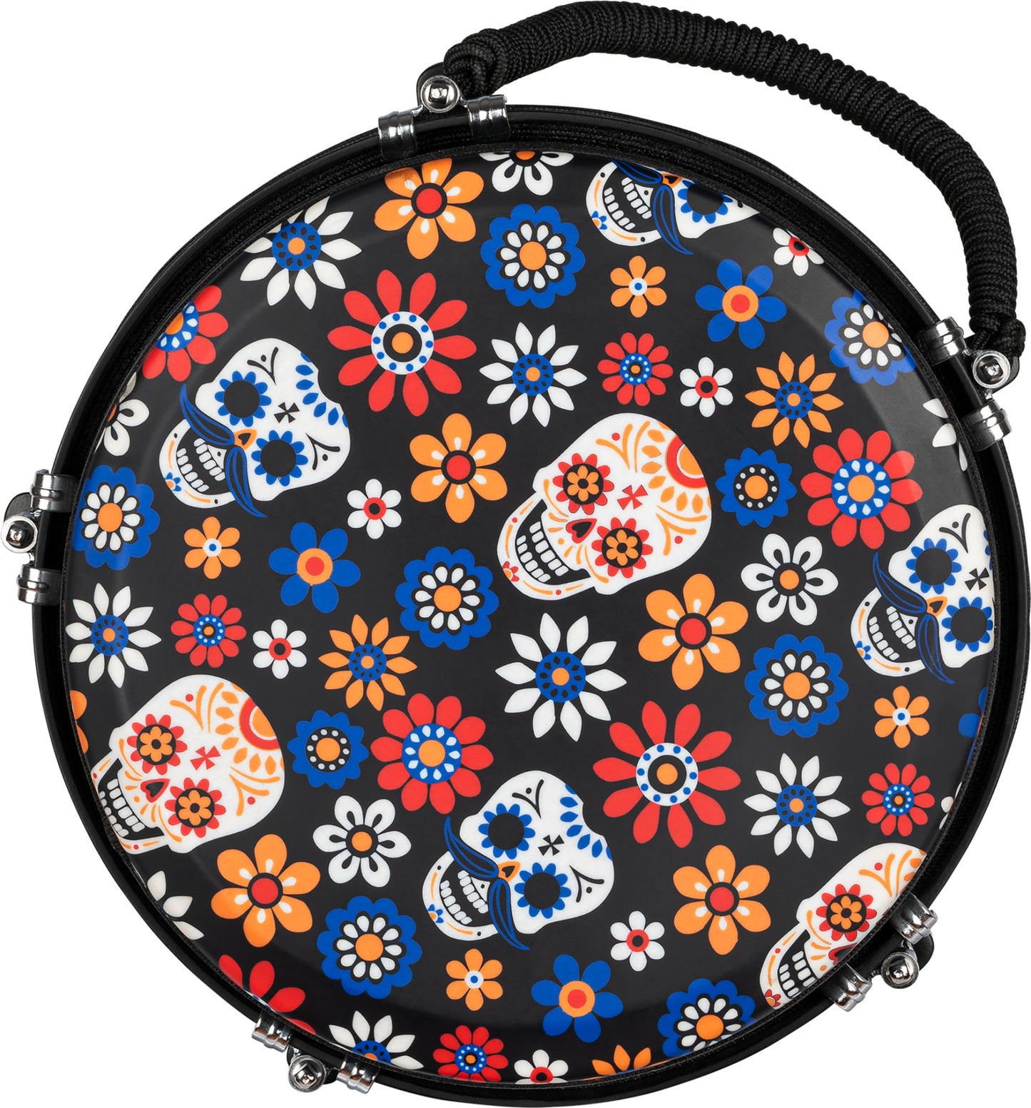MEINL Percussion Jumbo Djembe Synthetic Head 10" - Day Of The Dead
