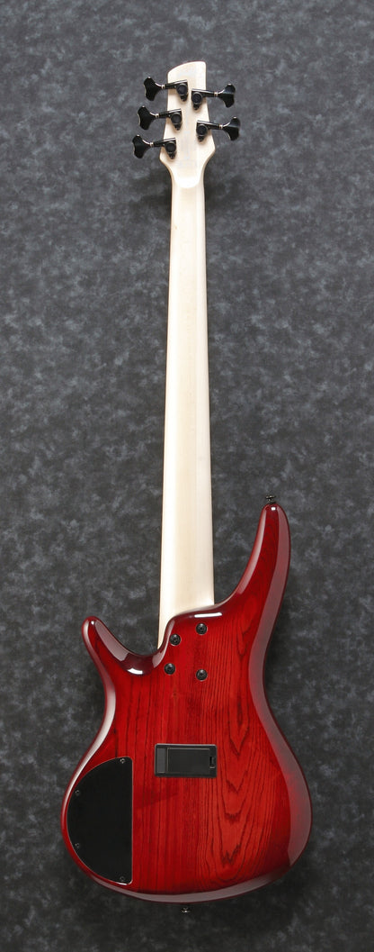 IBANEZ Adam Nitti Signature Electric Bass 5-String - Transparent Wine Red Burst + Premium Softcase