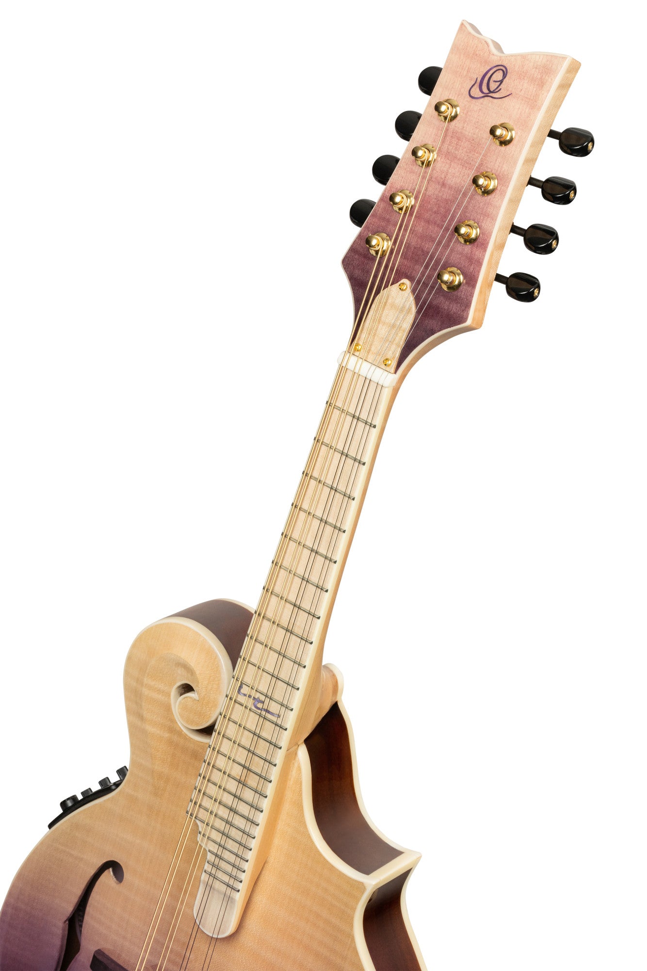ORTEGA Americana Series F-Style Mandolin + Croco Leather Case