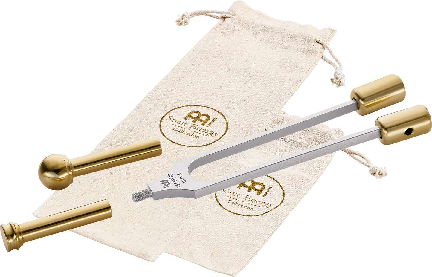 Meinl Sonic Energy Grounding Therapy Tuning Fork, Erdjahr / Om 68,05 Hz