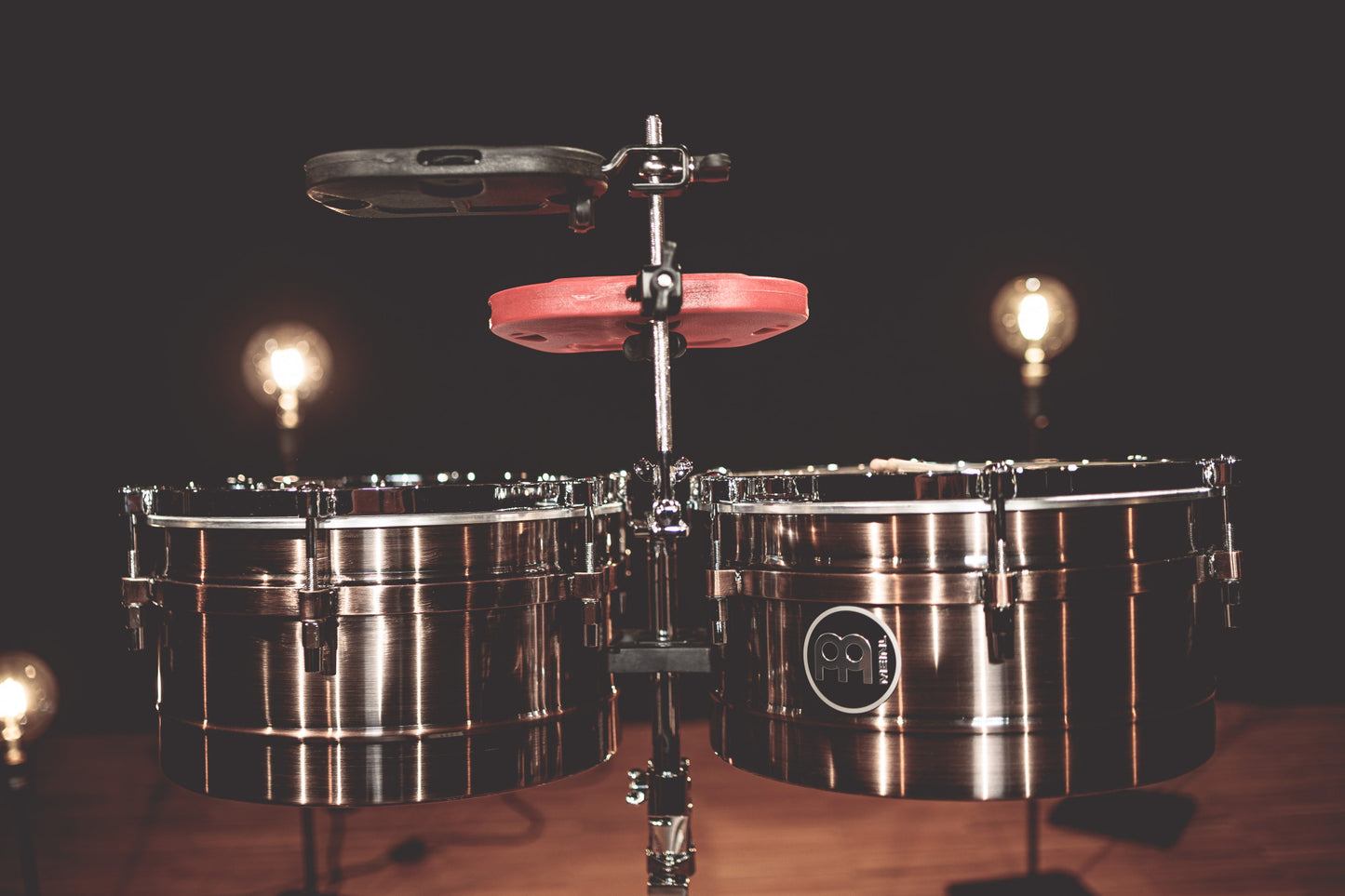 MEINL Percussion Artist Series Amadito Valdés Timbales 14" + 15" - Antique Bronze