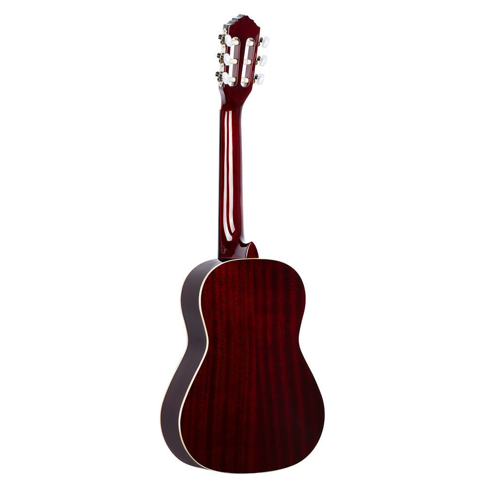 ORTEGA Family Series 1/2 Classical Guitar 6 String - Wine Red + Gigbag
