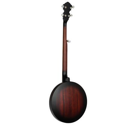 ORTEGA Americana Series Banjo 5 String - Mahogany Satin Whiskey Burst
