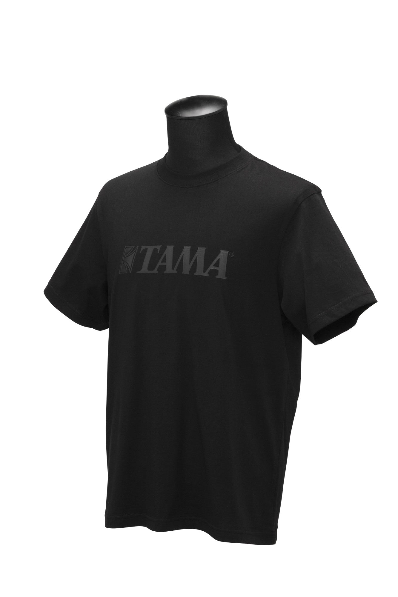 TAMA T-Shirt Black mit Black Logo Size S
