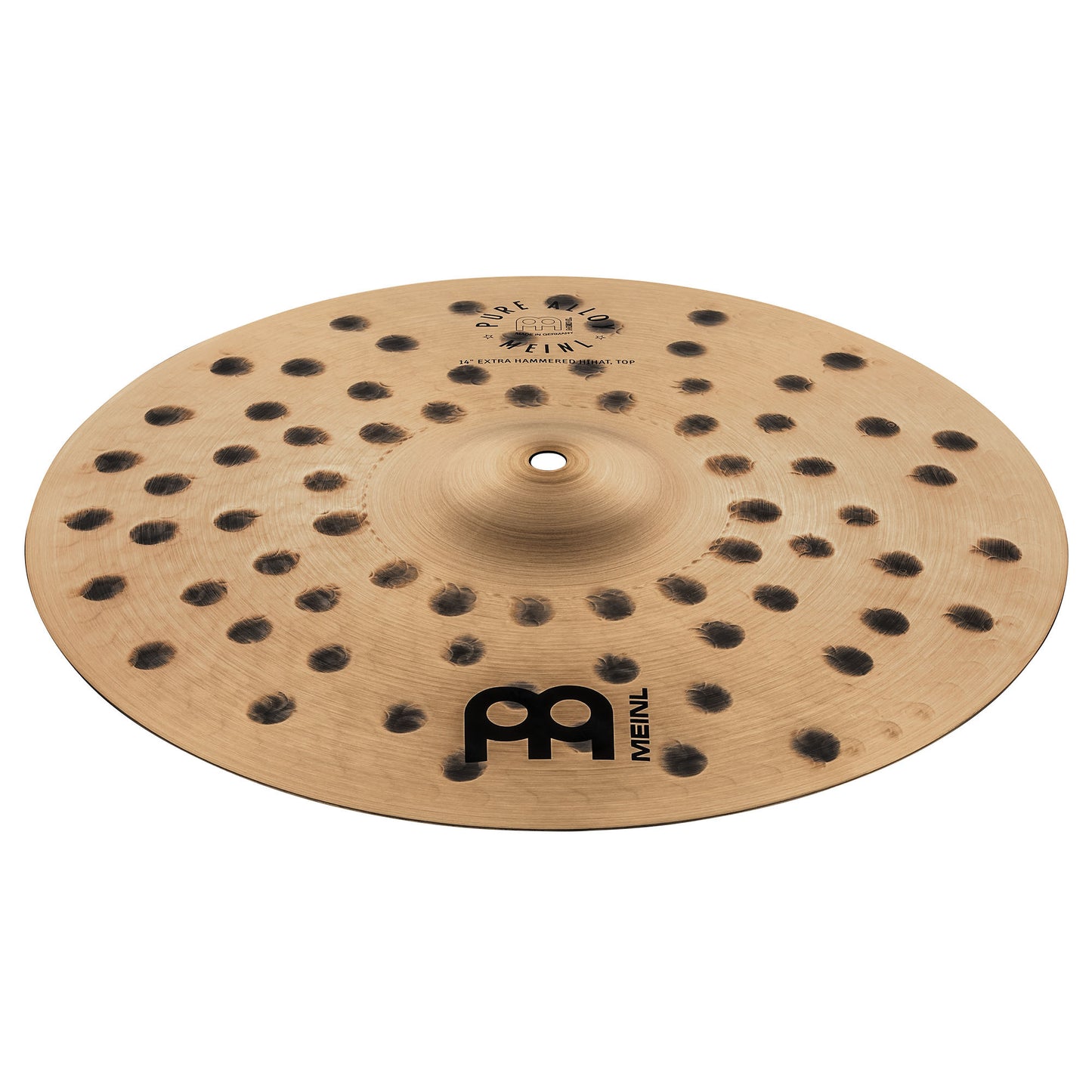 MEINL Cymbals Pure Alloy Extra Hammered Hihat - 14"