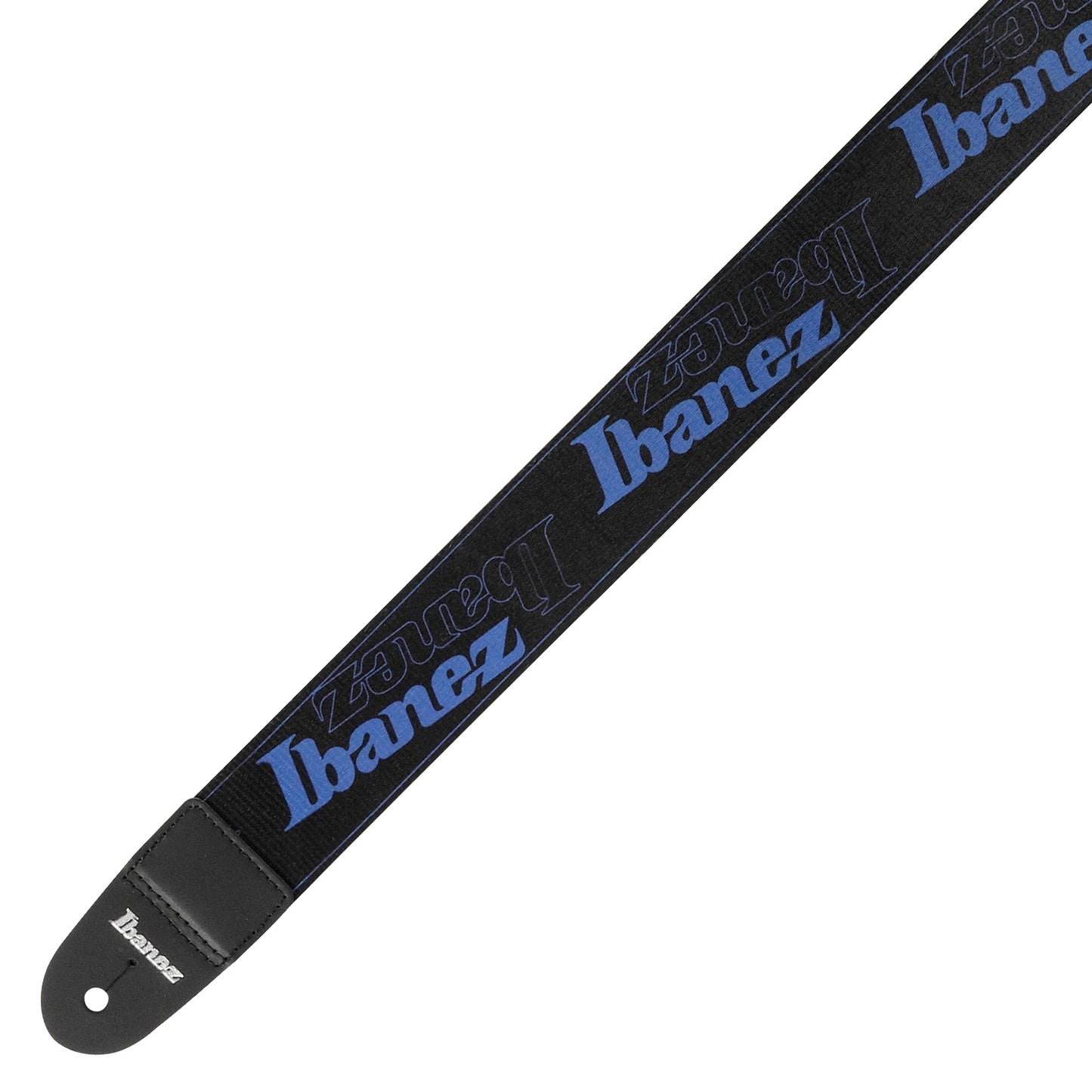 IBANEZ Design Strap - Black/Blue Logos