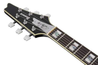 IBANEZ Paul Stanley "KISS" Signature Electric Guitar 6-String "Black Cracked Mirror" + Case