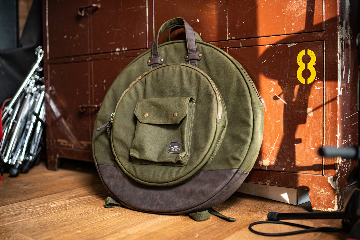 MEINL Cymbals Canvas Collection Cymbal Bag 22" - Forest Green