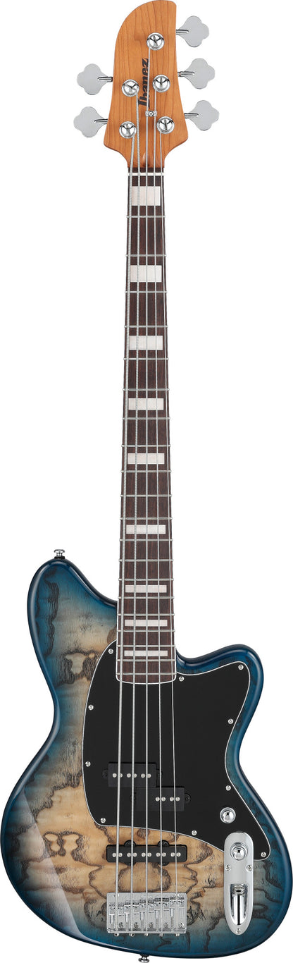 IBANEZ Talman E-Bass 5-String - Cosmic Blue Starburst