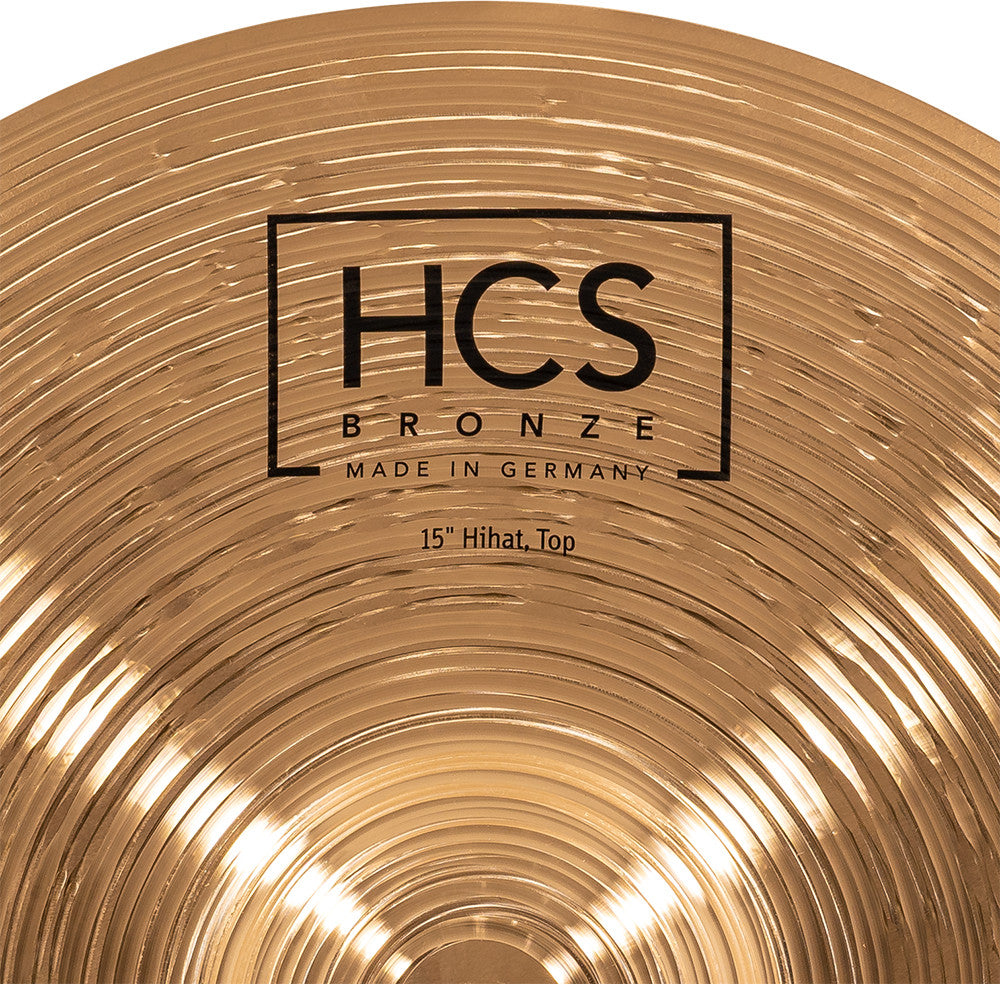 MEINL Cymbals HCS Bronze Hihat - 15"