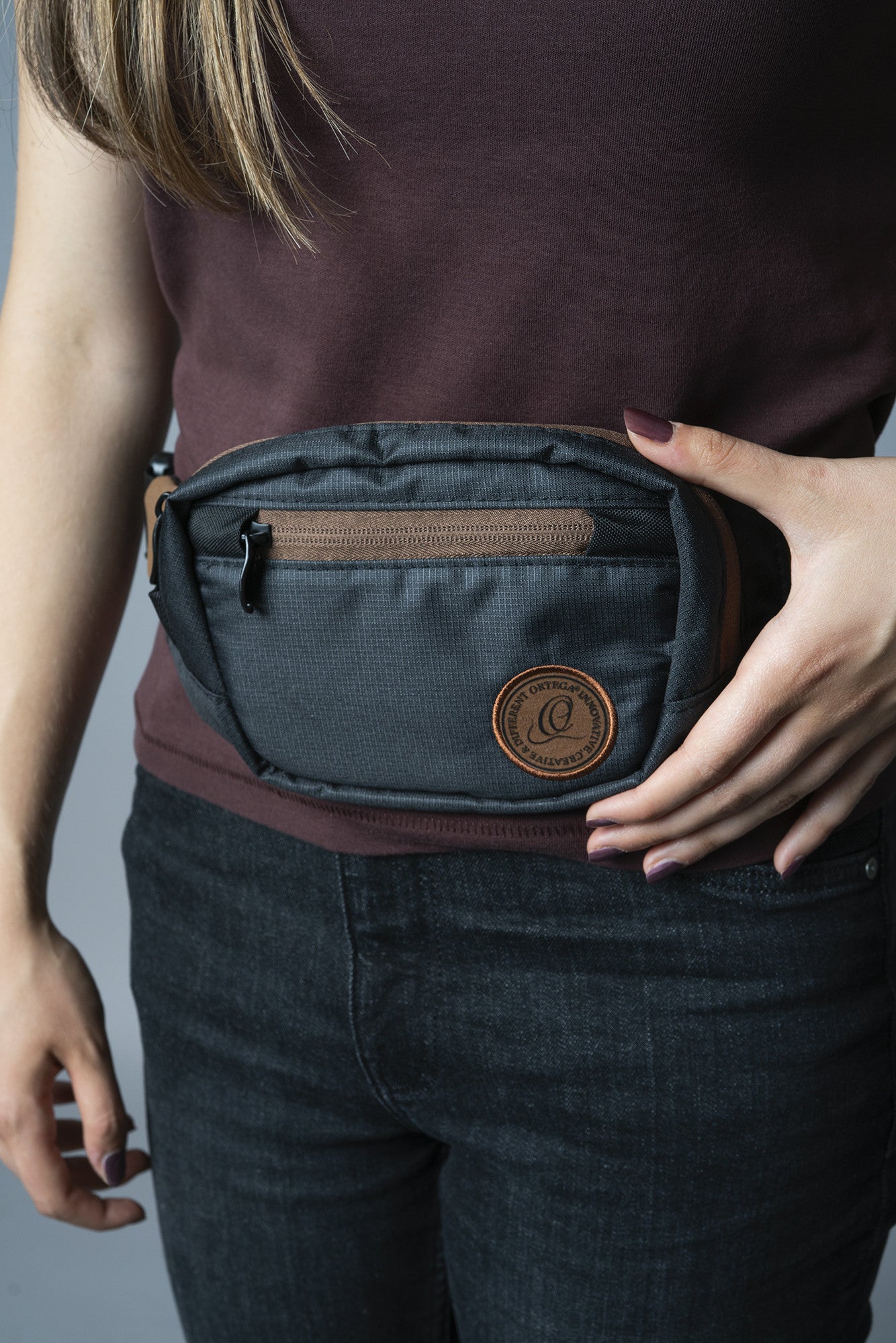 ORTEGA Bauchtasche - Schwarz