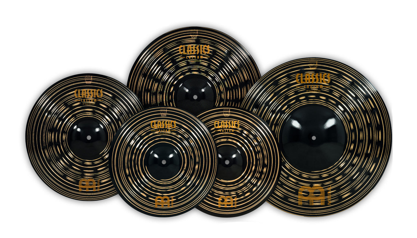 MEINL Cymbals Classics Custom Dark Expanded Cymbal Set