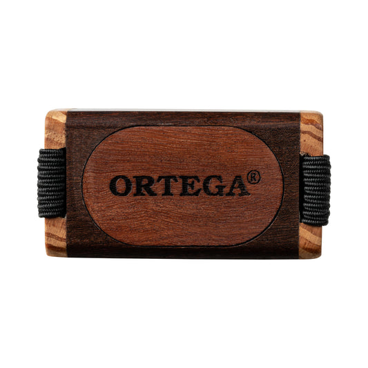 ORTEGA Sound Effect Serie Large Wood Finger Shaker - Ebony / Red Cedar Natural