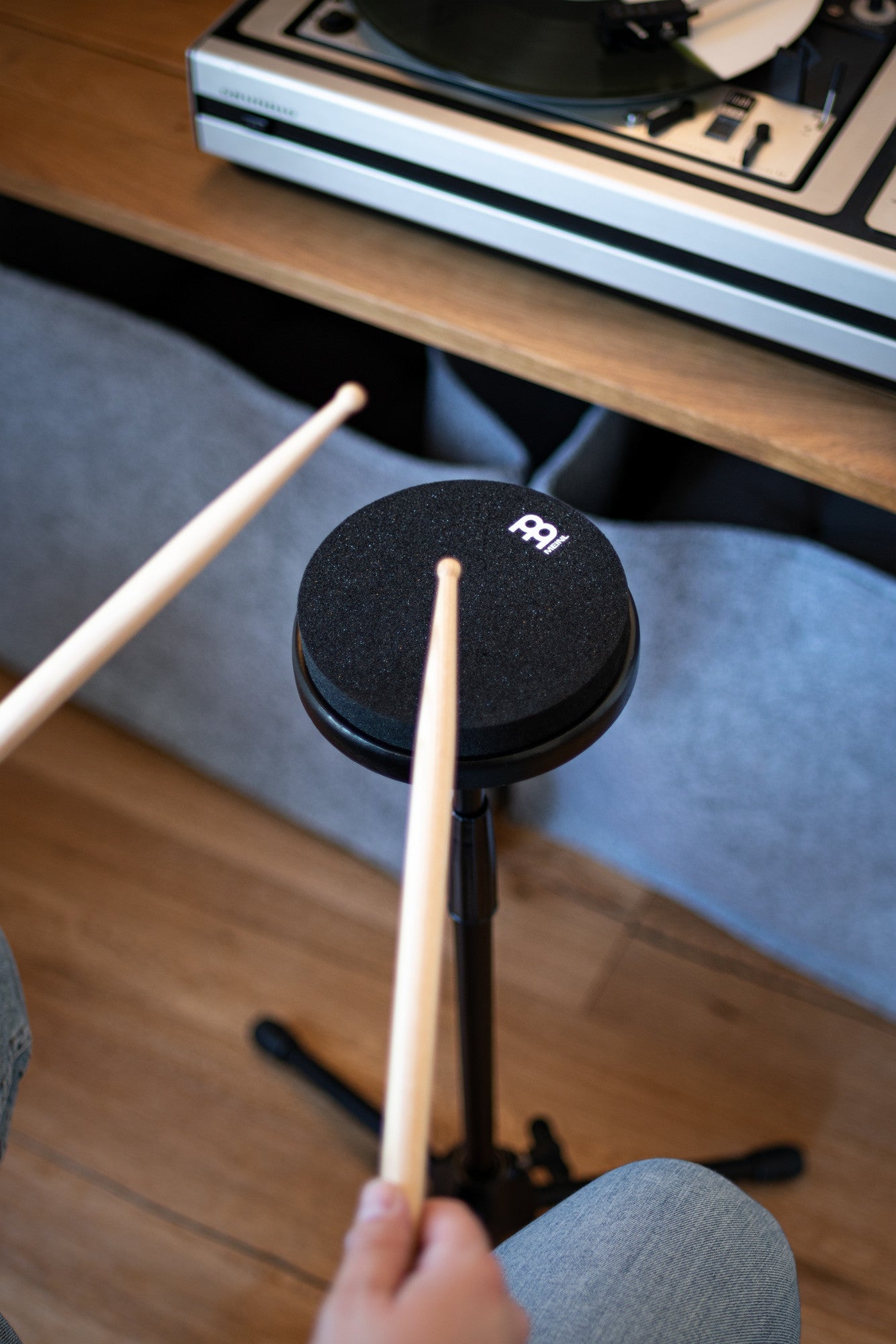 MEINL Cymbals Marshmallow Practice Pad 6" - Black