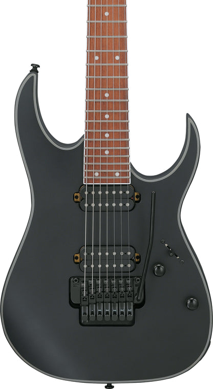 IBANEZ RG Electric Guitar 7-String - Black Flat