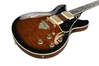 IBANEZ Artcore Expressionist AS Hollowbody Gitarre 6-String - Dark Brown Sunburst