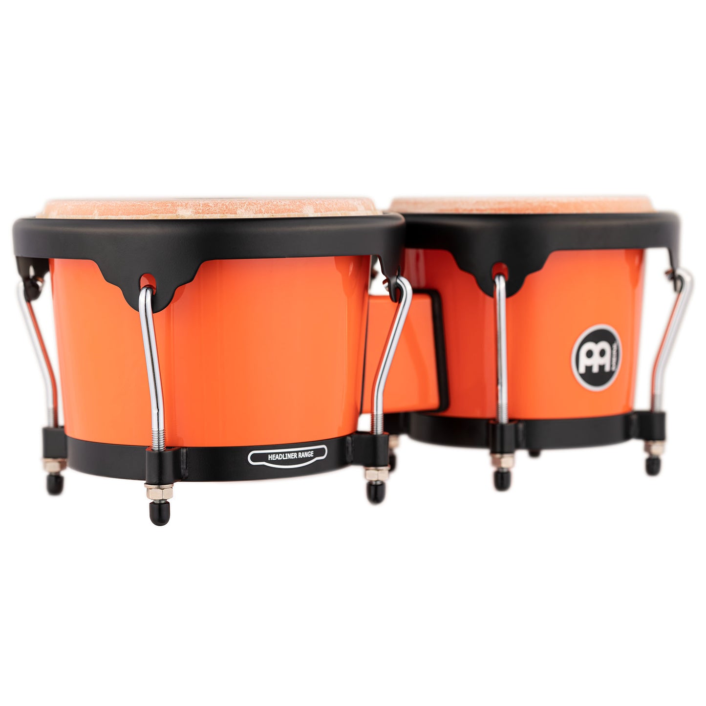 MEINL Percussion Journey Series Bongo 6 1/2" Macho & 7 1/2" Hembra - Electric Coral