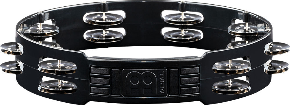 MEINL Percussion Headliner® Series Molded ABS Tambourine - 10" Black