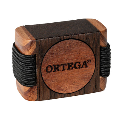 ORTEGA Sound Effect Serie Small Wood Finger Shaker - Ebony / Red Cedar Natural
