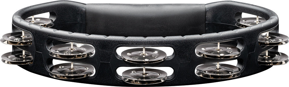 MEINL Percussion Headliner® Series Molded ABS Dual-Row Tambourine - Black