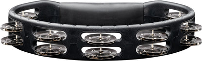 MEINL Percussion Headliner® Series Molded ABS Dual-Row Tambourine - Black