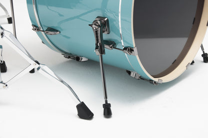 TAMA Imperialstar Drum Set 5 pcs - Sky Blue Mist/Chrome HW + MEINL Cymbals HCS Cymbal Kit/Stage Master Double-Braced Hardware Kit