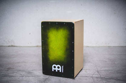 MEINL Percussion Snarecraft Series Snare Cajon 100 Special Edition - Green Burst