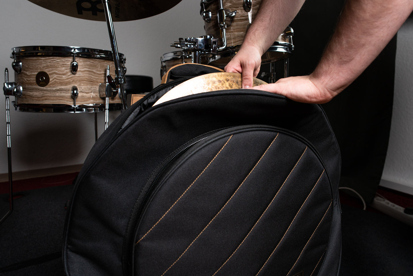 MEINL Cymbals Classic Woven Cymbal Bag - 22” Black