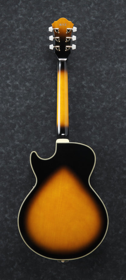 IBANEZ George Benson Signature Hollow Body Guitar 6-String - Brown Sunburst + Case MGB100C