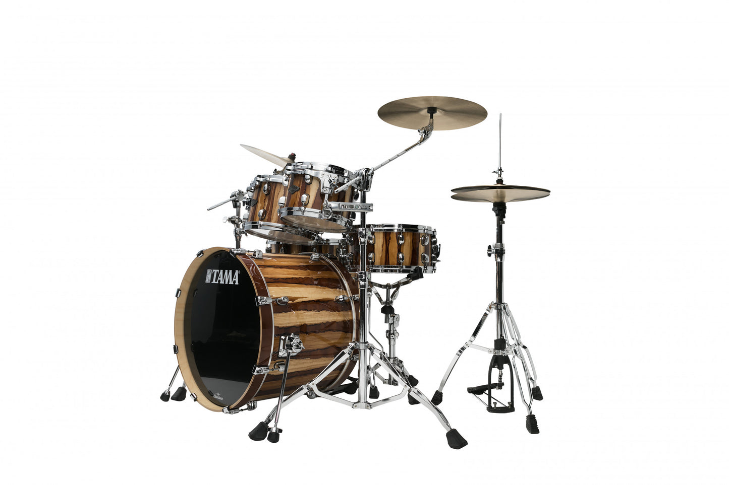 TAMA Starclassic Performer Shell Kit 5 teilig - Caramel Aurora/Chrom HW