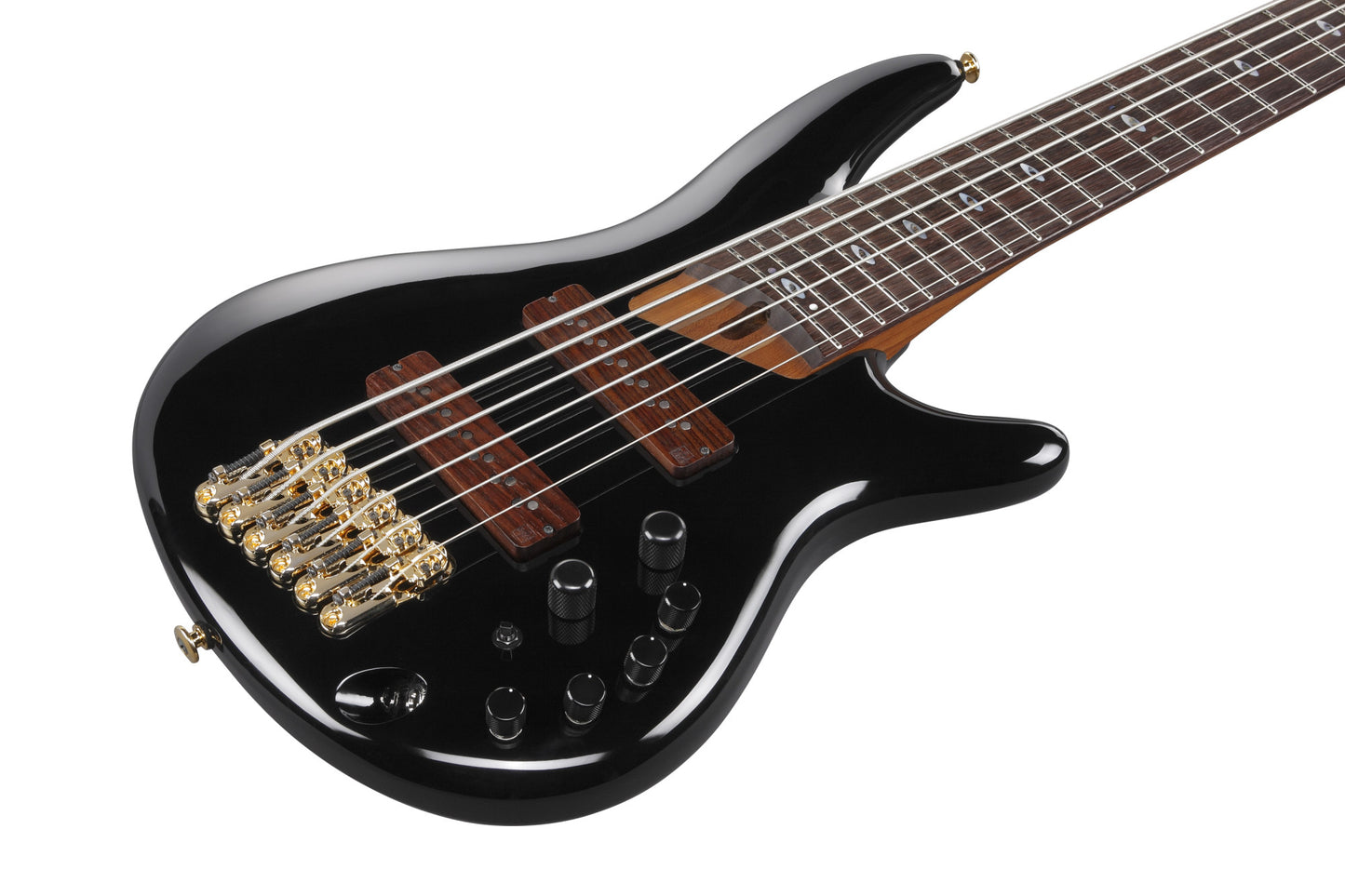 IBANEZ Prestige SR E-Bass 6-String - Black + Koffer