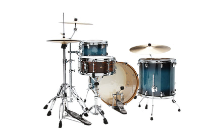 TAMA Superstar Classic Drum Set 3 pcs - Blue Lacquer Burst/Chrome HW + SM5W Hardware Kit