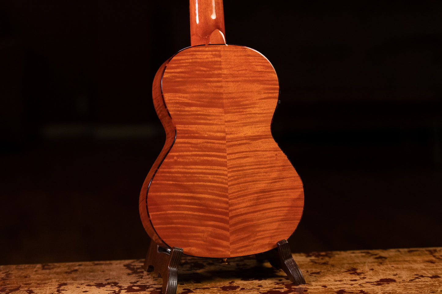 ORTEGA Mini Travel Series 1/8 Guitar 6-String - Natural + Gig Bag