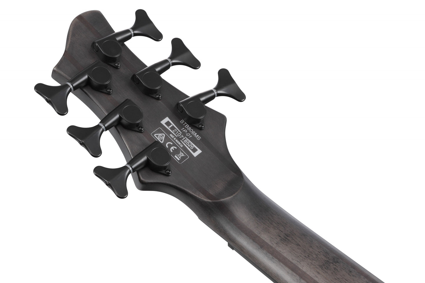 IBANEZ Bass Workshop BTB Electric Bass 6-String Multi Scale - Transparent Gray Flat + Case