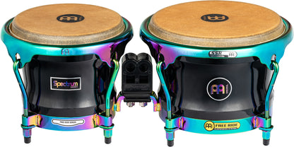 MEINL Percussion Marathon Spectrum Series Bongo 7" Macho &  8 1/2" Hembra - Phantom Black