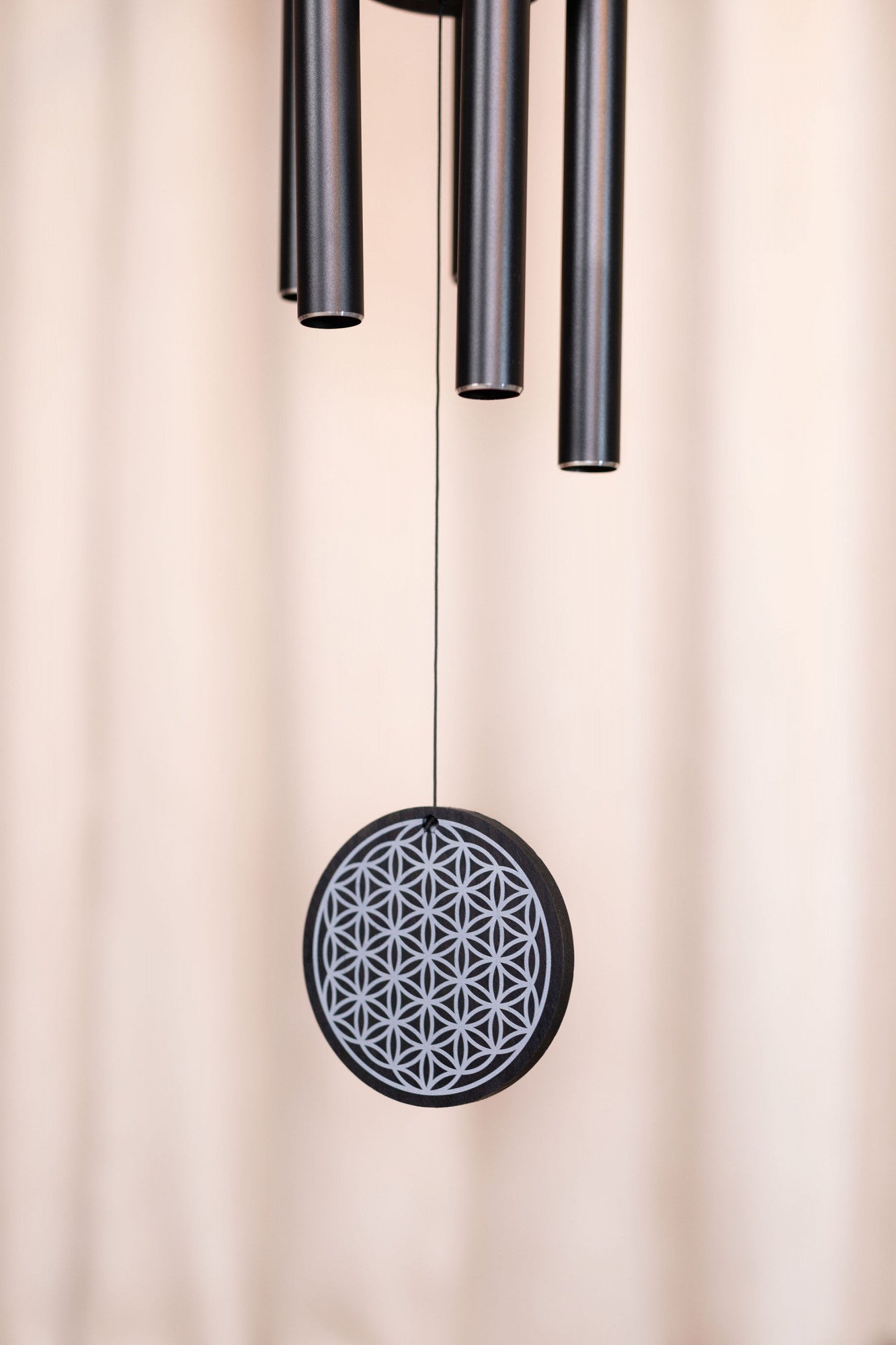 MEINL Sonic Energy Flower of Life Meditation Chime 36"/90 cm - 432 Hz - Black