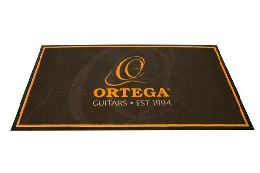 ORTEGA Anti-Slip Stage Rug - 140 x 80 cm Black/Logo
