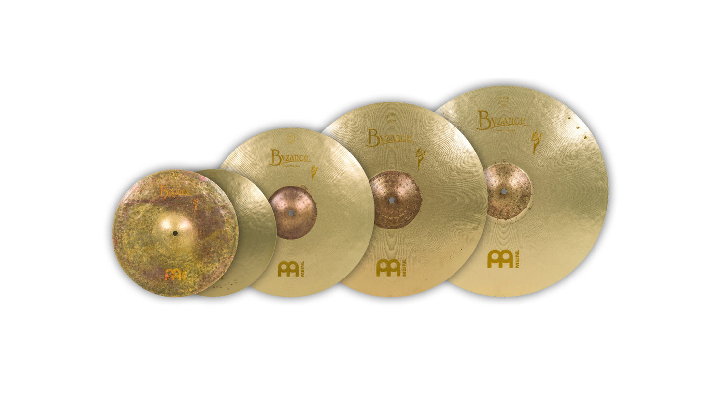 MEINL Cymbals Byzance Artist's Choice Cymbal Set: Benny Greb - 4 pcs