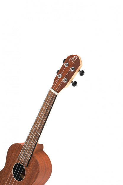 ORTEGA Timber Series Concert Ukulele 4 String - Sapele Natural + Bag