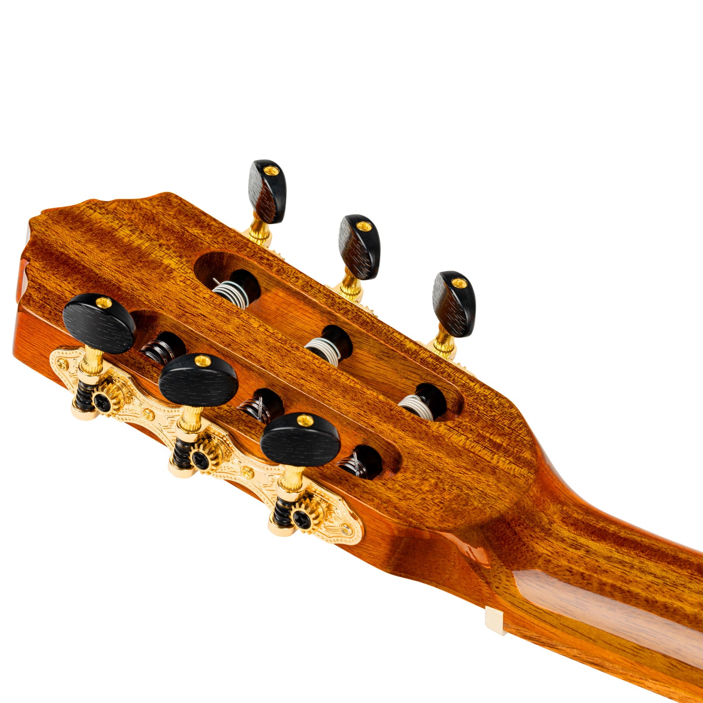 ORTEGA Family Series Pro 4/4 Konzertgitarre 6 String - Massive Fichte / Cypress Gloss Stain Yellow + Bag