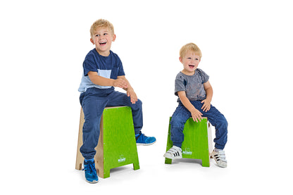 NINO Percussion Stackable Classroom Cajon Group Rhythm Set - 7 teilig
