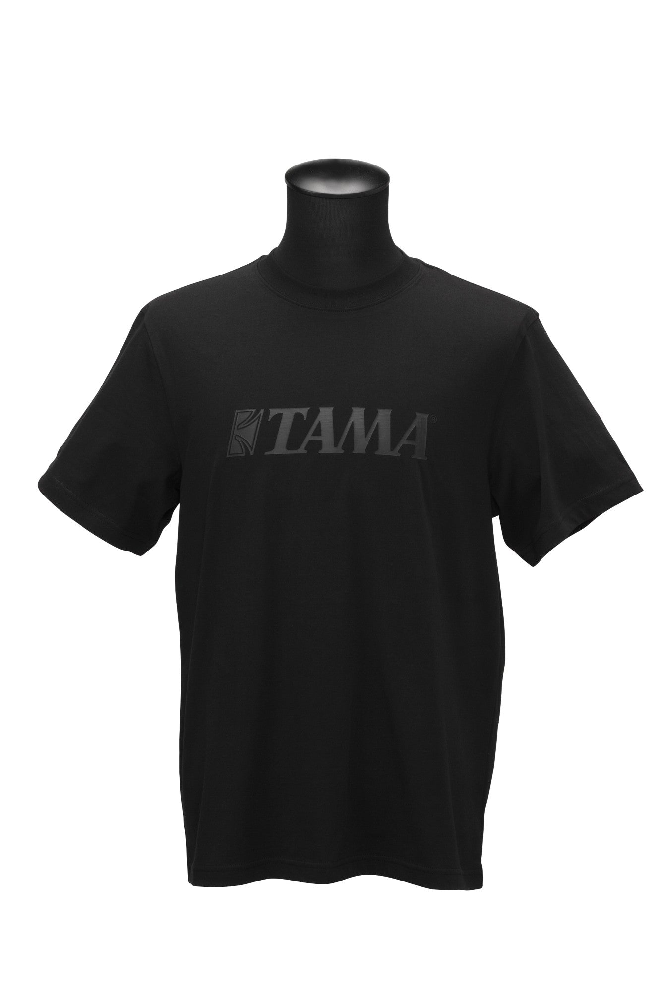 TAMA T-Shirt Black mit Black Logo Size M