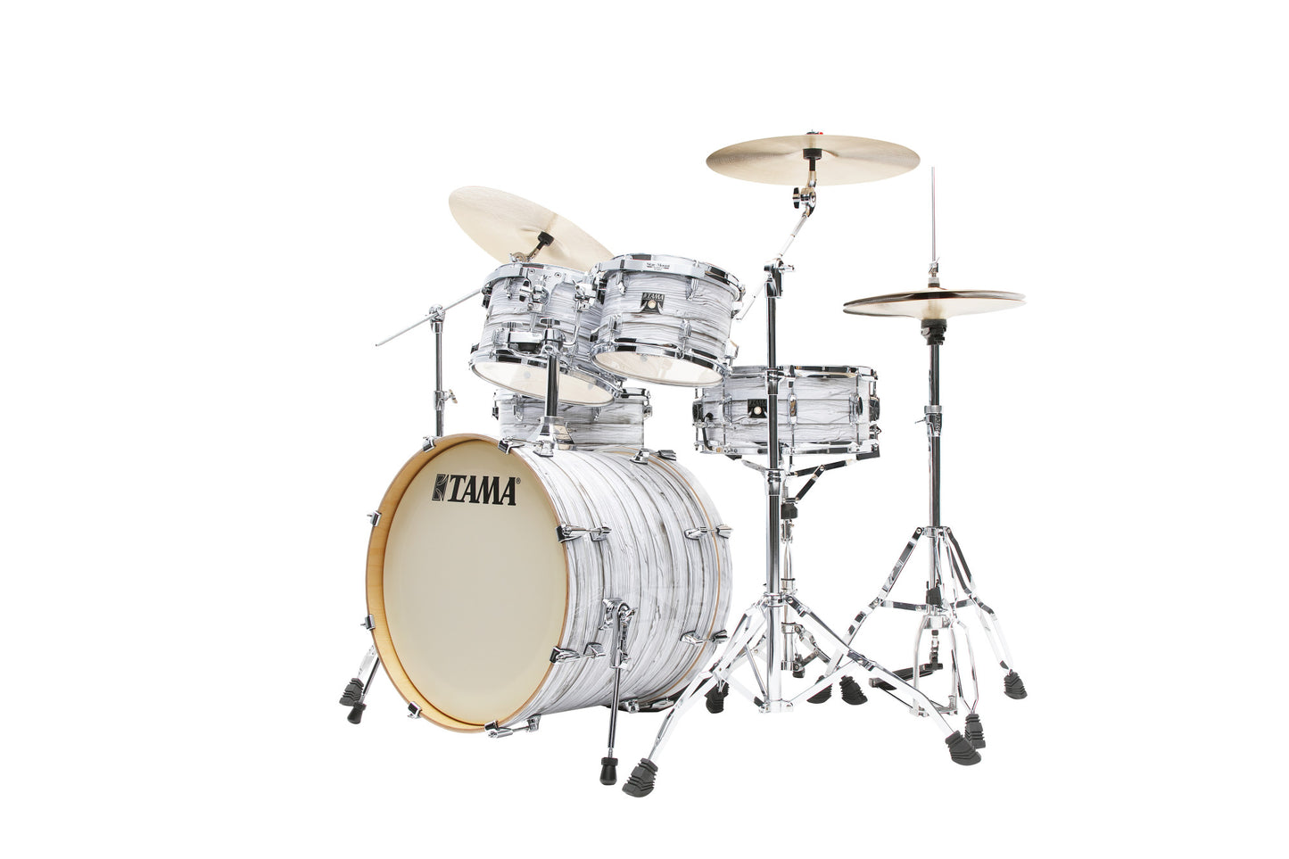 TAMA Superstar Classic Shell Kit 5 teilig - Ice Ash Wrap/Chrom HW